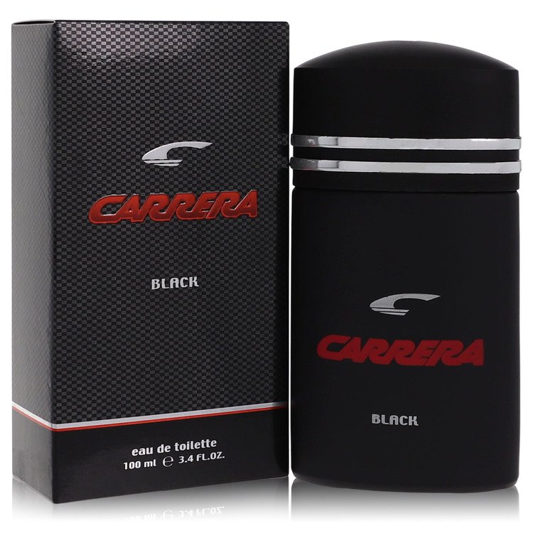 Carrera Black by Muelhens Eau De Toilette Spray 3.4 oz for Men