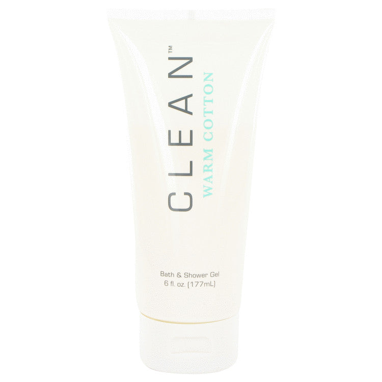 Clean Warm Cotton by Clean Shower Gel 6 oz for Women