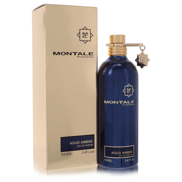 Montale Aoud Ambre by Montale Eau De Parfum Spray (Unisex) 3.4 oz for Women