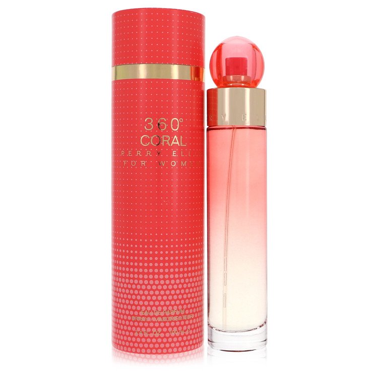 Perry Ellis 360 Coral by Perry Ellis Eau De Parfum Spray for Women