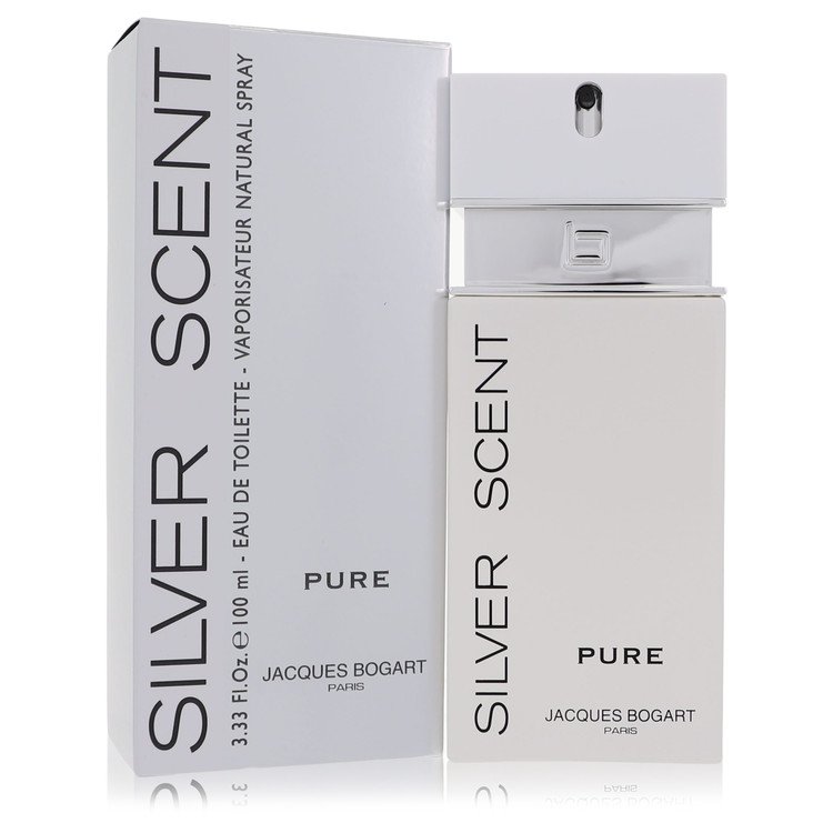 Silver Scent Pure by Jacques Bogart Eau De Toilette Spray 3.4 oz for Men