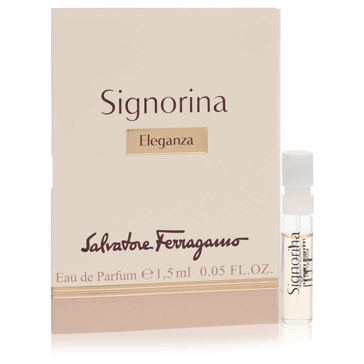 Signorina Eleganza by Salvatore Ferragamo Vial (sample) .05 oz for Women