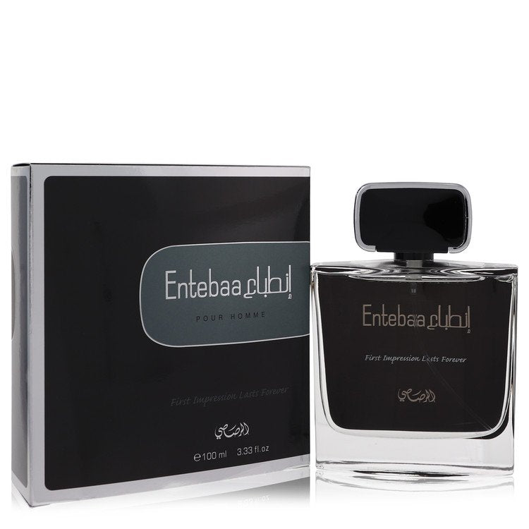 Entebaa by Rasasi Eau De Parfum Spray 3.33 oz for Men