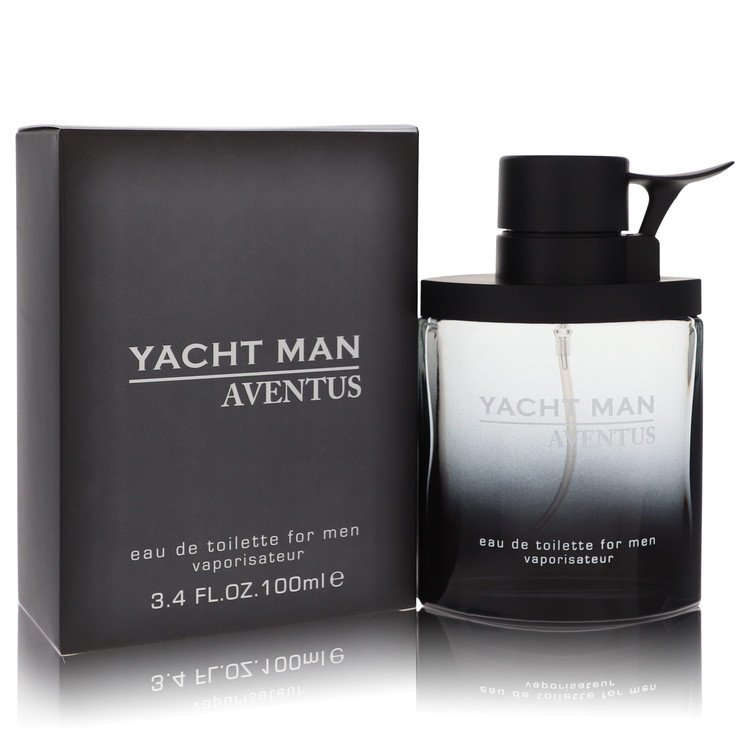 Yacht Man Aventus by Myrurgia Eau De Toilette Spray 3.4 oz for Men