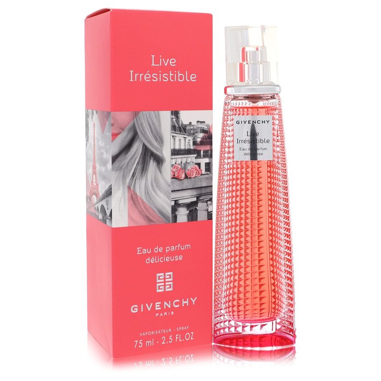 Live Irresistible Delicieuse by Givenchy Eau De Parfum Spray 2.5 oz for Women