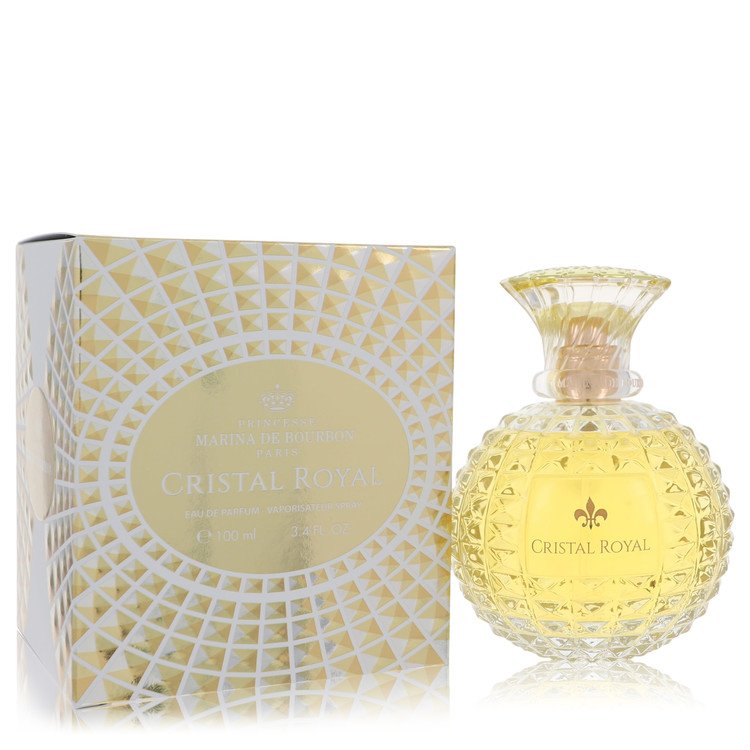 Cristal Royal by Marina De Bourbon Eau De Parfum Spray 3.4 oz for Women