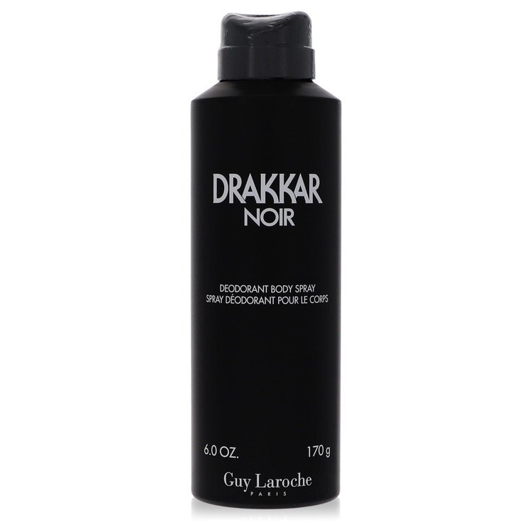 Drakkar Noir by Guy Laroche Deodorant Body Spray 6 oz for Men