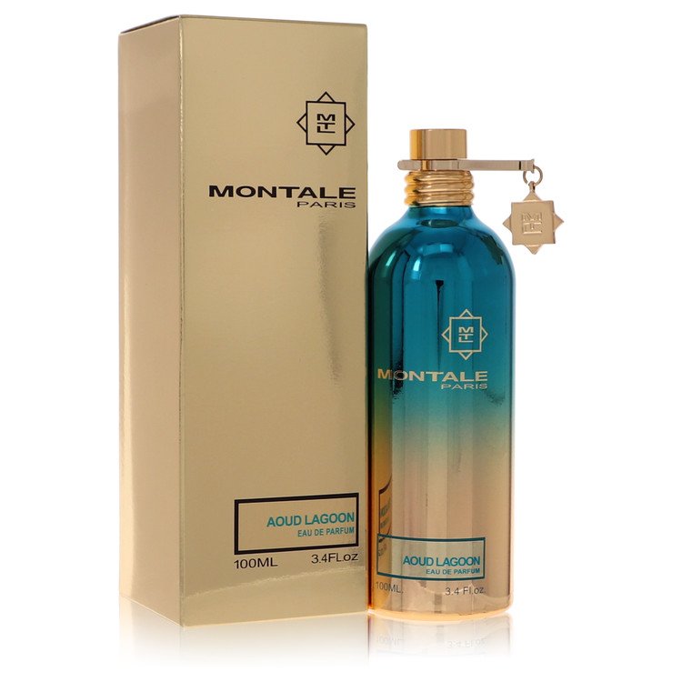 Montale Aoud Lagoon by Montale Eau De Parfum Spray (Unisex) 3.4 oz for Women