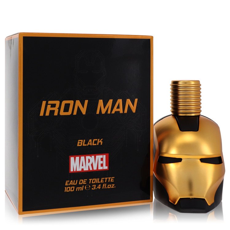 Iron Man Black by Marvel Eau De Toilette Spray 3.4 oz for Men