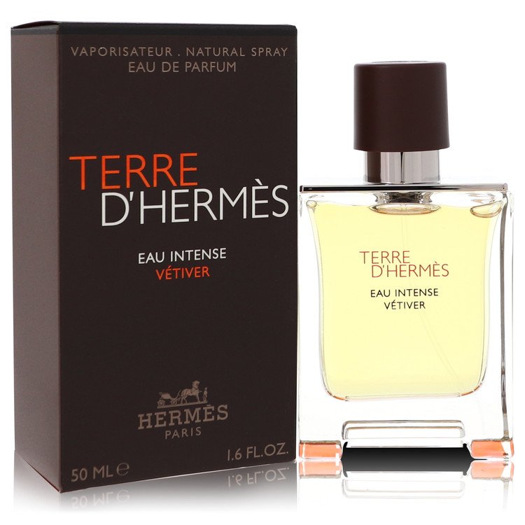 Terre D'hermes Eau Intense Vetiver by Hermes Eau De Parfum Spray for Men