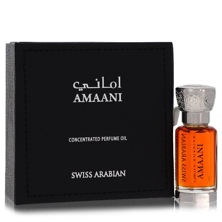 Swiss Arabian Amaani by Swiss Arabian Perfume Oil .40 oz for Men