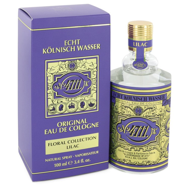 4711 Lilac by 4711 Eau De Cologne Spray 3.4 oz for Men