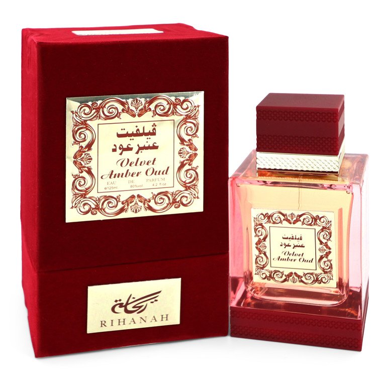 Velvet Amber Oud by Rihanah Eau De Parfum Spray 4.2 oz for Women