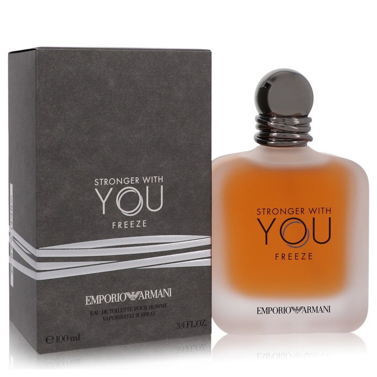 Stronger with You Freeze by Emporio Armani Eau De Toilette Spray for Men