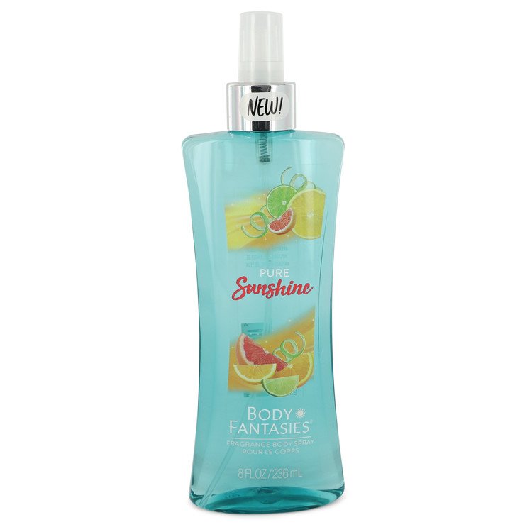 Body Fantasies Pure Sunshine by Parfums De Coeur Body Spray 8 oz for Women