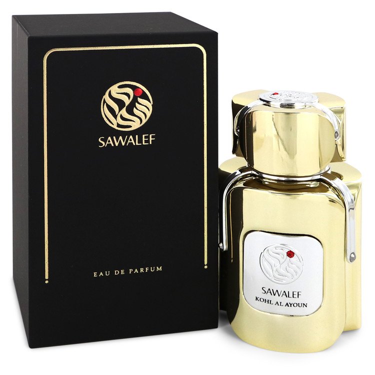 Kohl Al Ayoun by Sawalef Eau De Parfum Spray (Unisex) 2.7 oz for Women