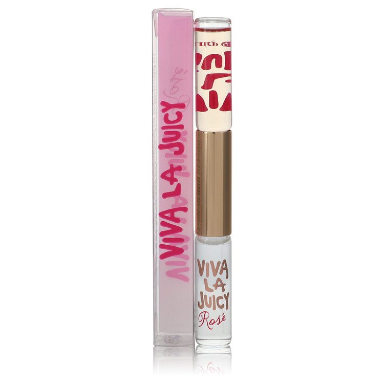 Viva La Juicy by Juicy Couture Duo Roller Ball Viva La Juicy + Viva La Juicy Rose .33 oz for Women