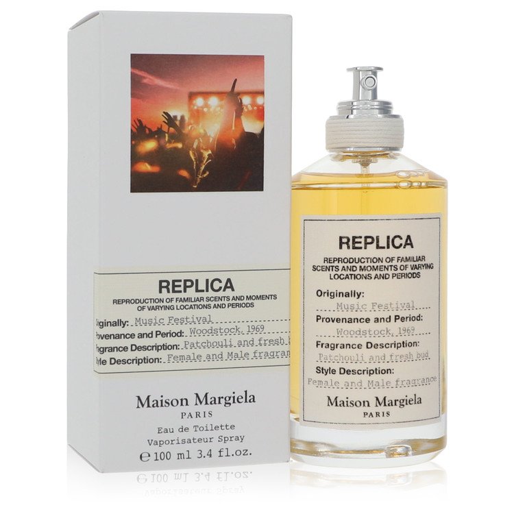 Replica Music Festival by Maison Margiela Eau De Toilette Spray (Unisex) 3.4 oz for Women