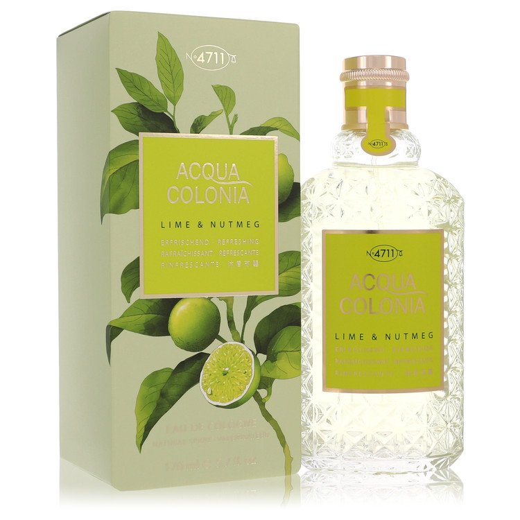 4711 Acqua Colonia Lime & Nutmeg by Maurer & Wirtz Eau De Cologne Spray 5.7 oz for Women