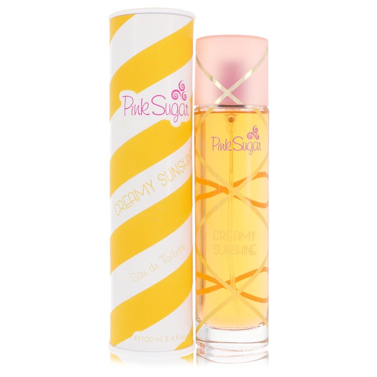 Pink Sugar Creamy Sunshine by Aquolina Eau De Toilette Spray 3.4 oz for Women