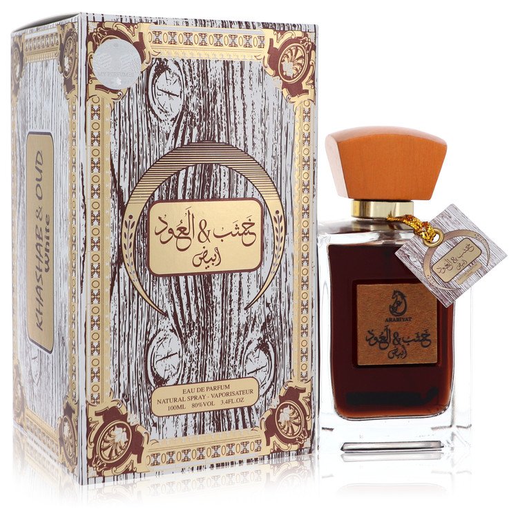 Arabiyat Khashab & Oud White by My Perfumes Eau De Parfum Spray (Unisex) 3.4 oz for Women