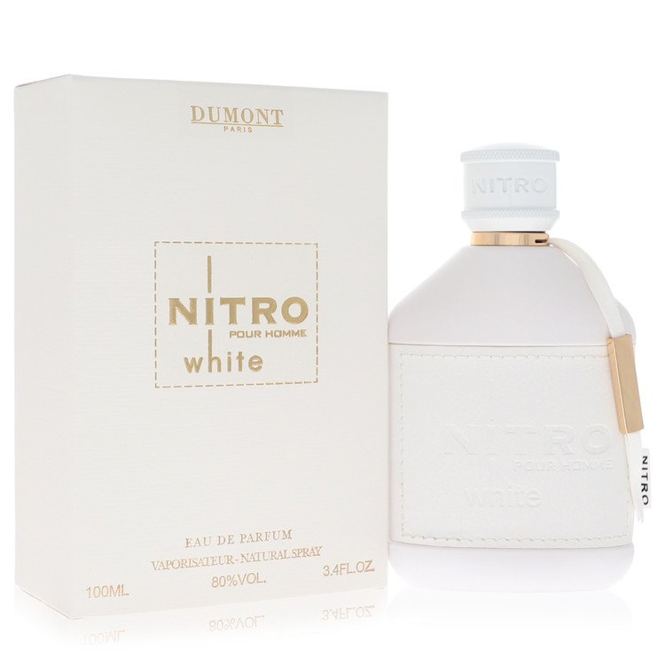 Dumont Nitro White by Dumont Paris Eau De Parfum Spray 3.4 oz for Men