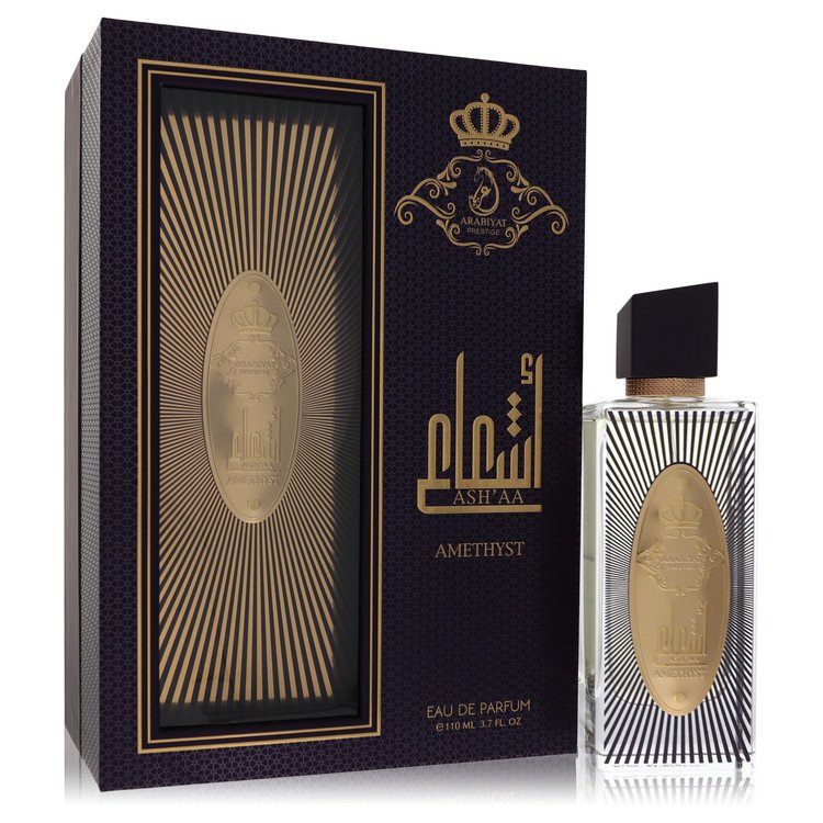 Arabiyat Prestige Ash'aa Amethyst by Arabiyat Prestige Eau De Parfum Spray (Unisex) 3.7 oz for Men