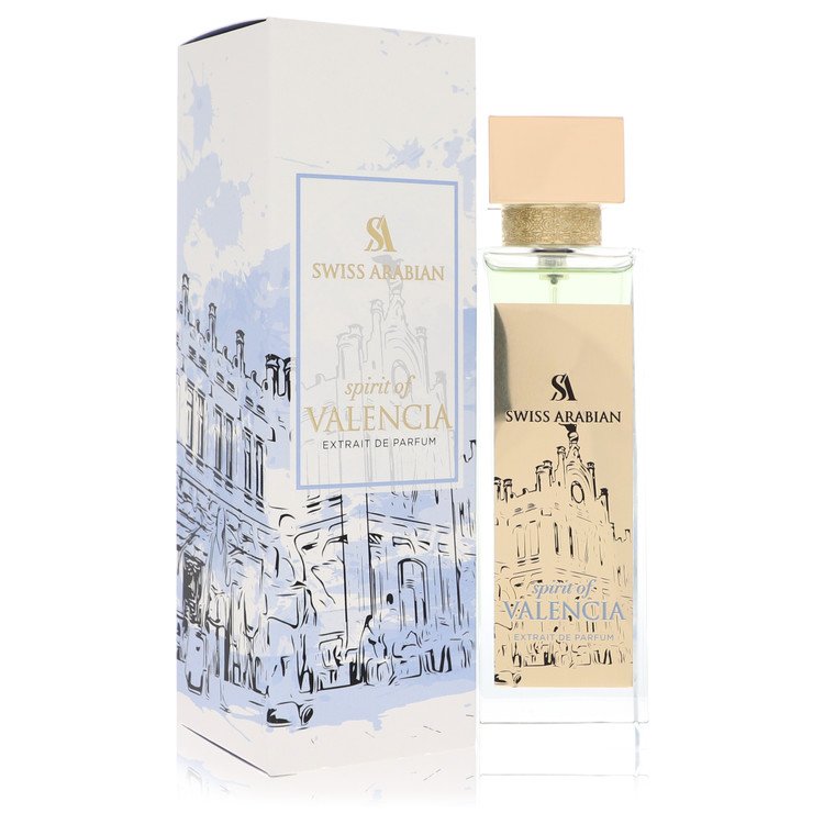 Swiss Arabian Spirit of Valencia by Swiss Arabian Extrait De Parfum Spray (Unisex) 3.4 oz for Men