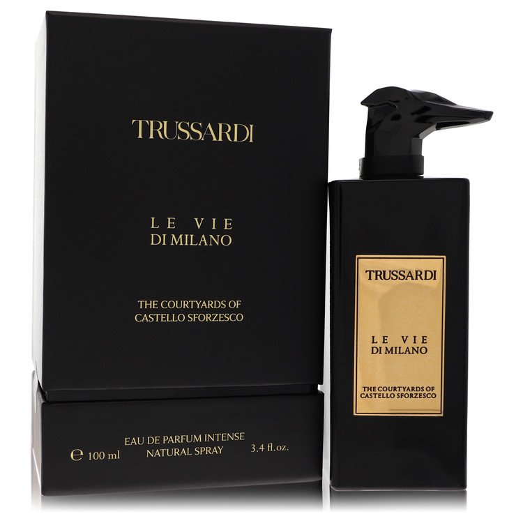 Trussardi The Courtyards Of Castello Sforzesco by Trussardi Eau De Parfum Intense Spray (Unisex) 3.4 oz for Men