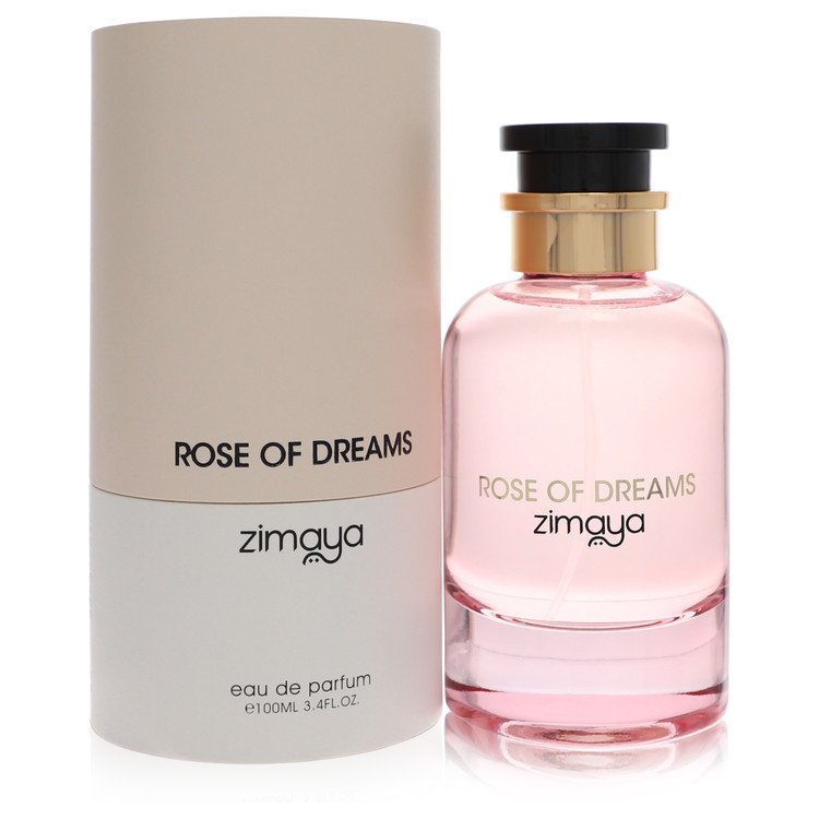 Afnan Zimaya Rose Of Dreams by Afnan Eau De Parfum Spray (Unisex) 3.4 oz for Women