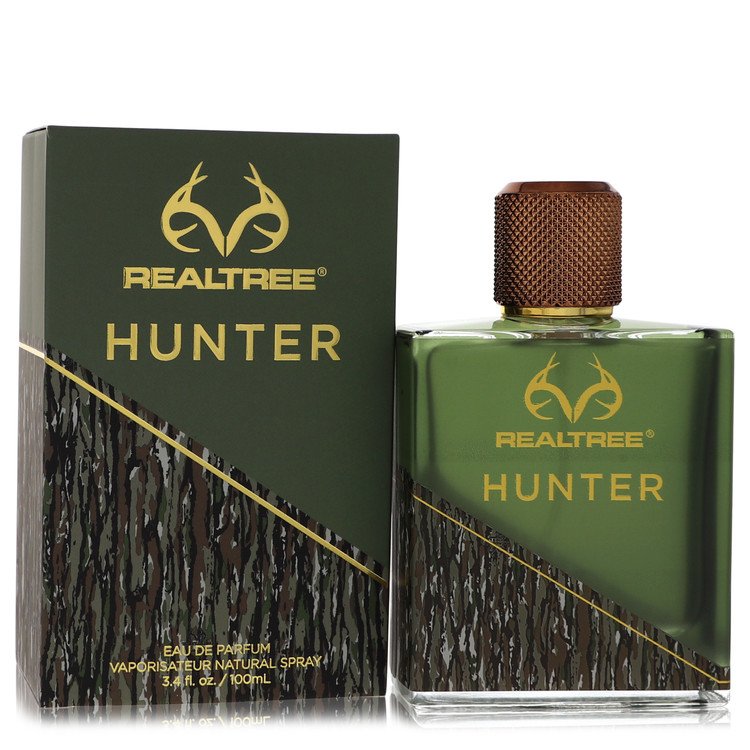 Realtree Hunter by Jordan Outdoor Eau De Parfum Spray 3.4 oz for Men