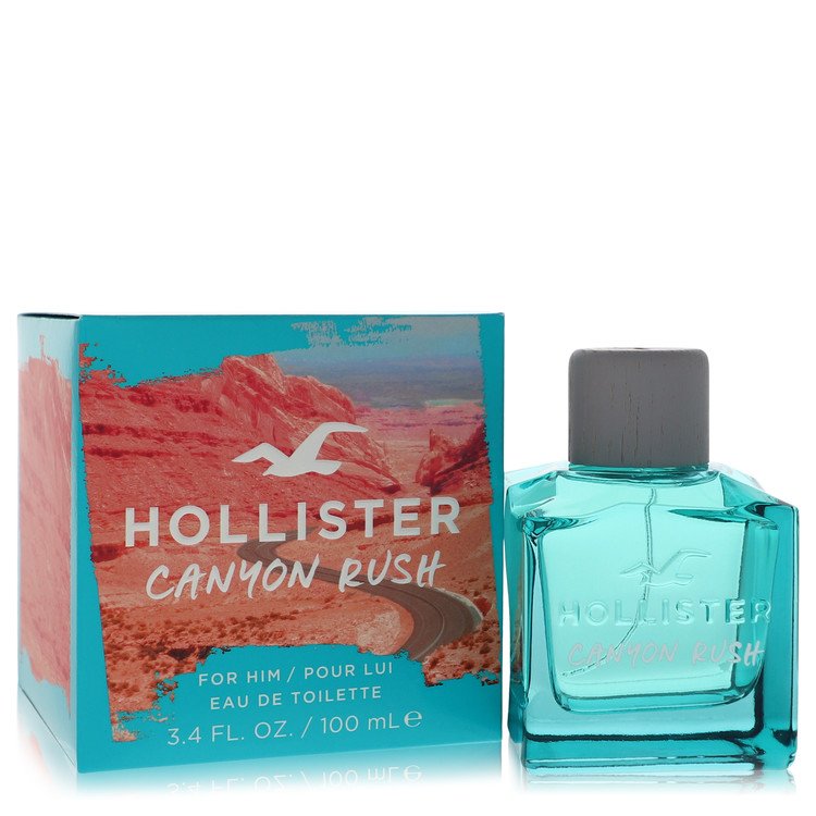 Hollister Canyon Rush by Hollister Eau De Toilette Spray 3.4 oz for Men