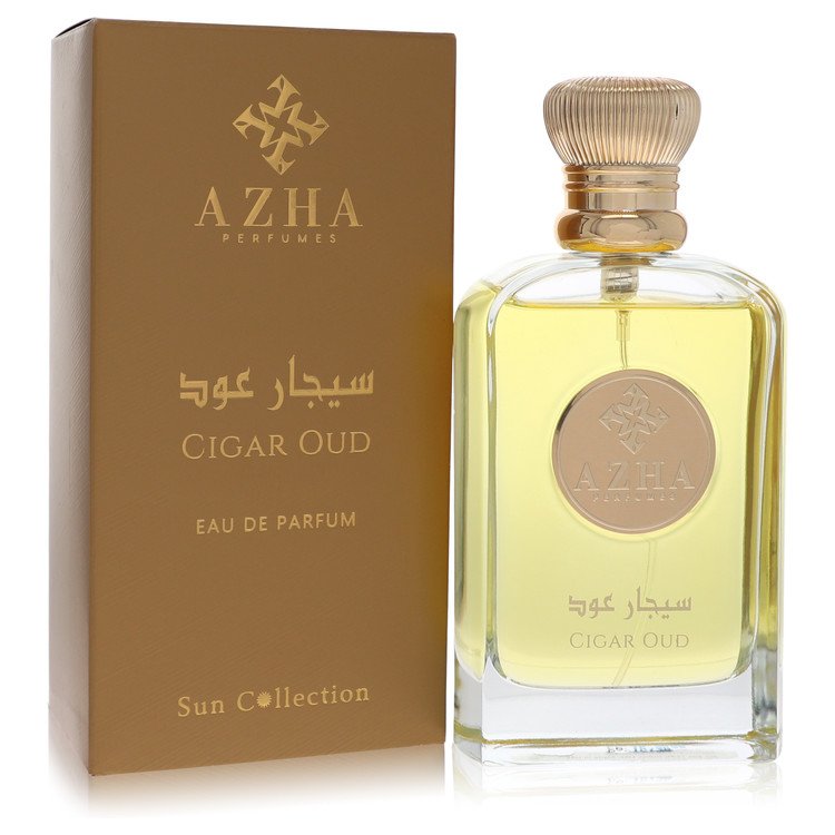 Azha Cigar Oud by Azha Eau De Parfum Spray 3.3 oz for Men