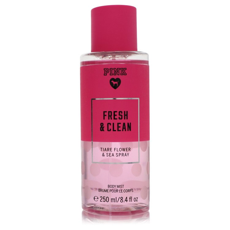 Victoria's Secret Pink Fresh & Clean Tiare & Sea by Victoria's Secret Body Mist Spray 8.4 oz for Women