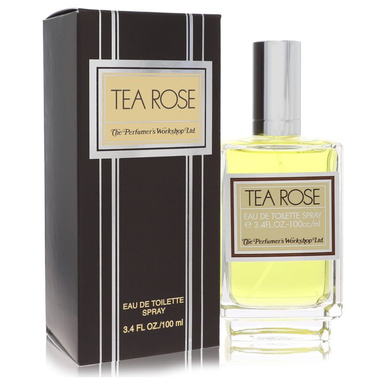 Tea Rose by Perfumers Workshop Eau De Toilette Spray 3.4 oz for Women