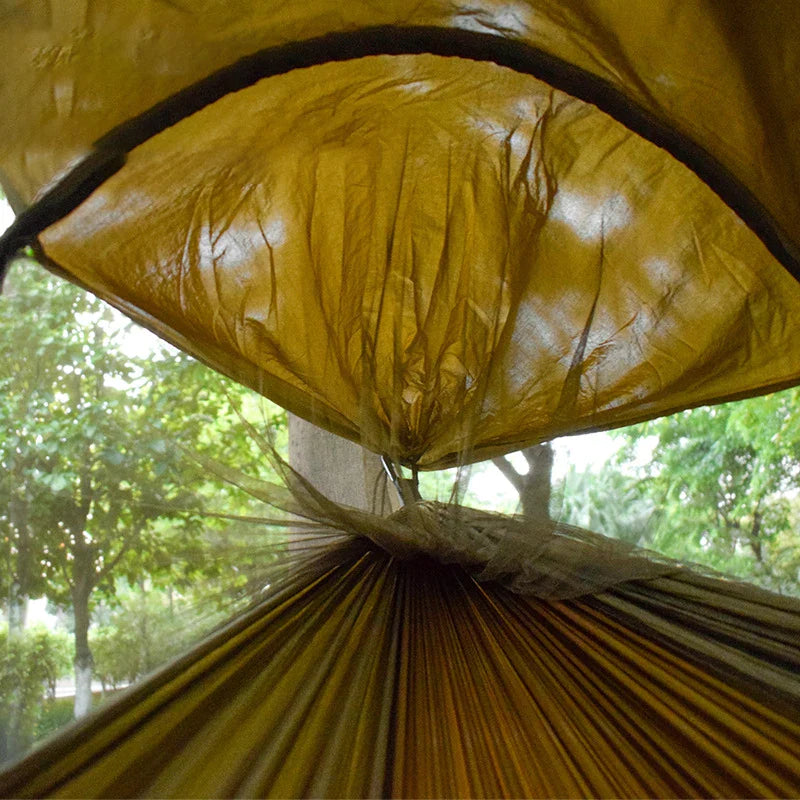 Outdoor Swing Nylon Hammock Tent Durable Anti Mosquito Hanging Hammock Outdoor Furniture